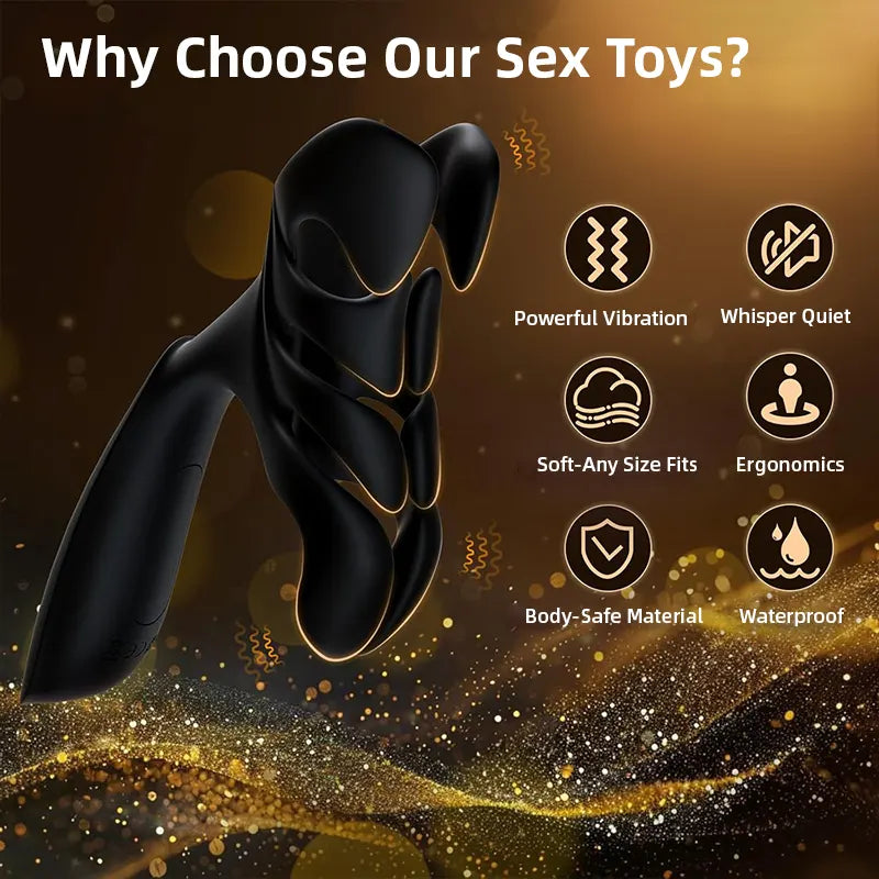 PowerPulse Open-Ended Vibrating Stamina Trainer for Men