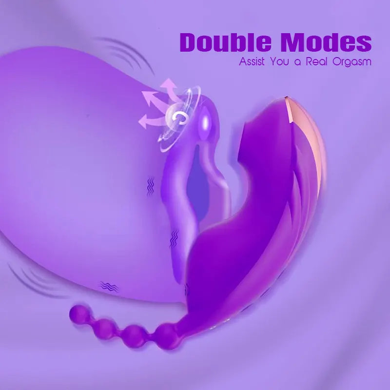 Clit and Nipple Suction Vibrator