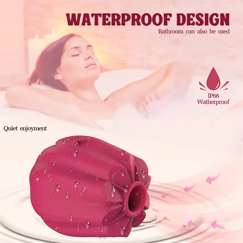 Rose Sucking Pleasure Toy
