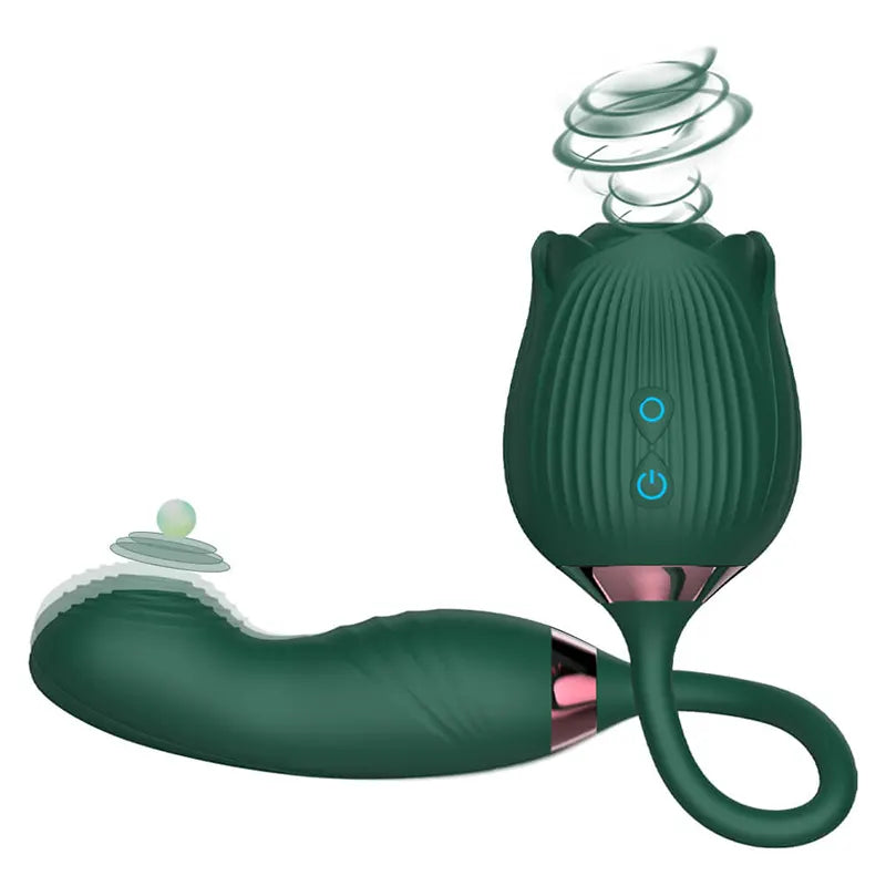 Rose Licking Suction Vibrator