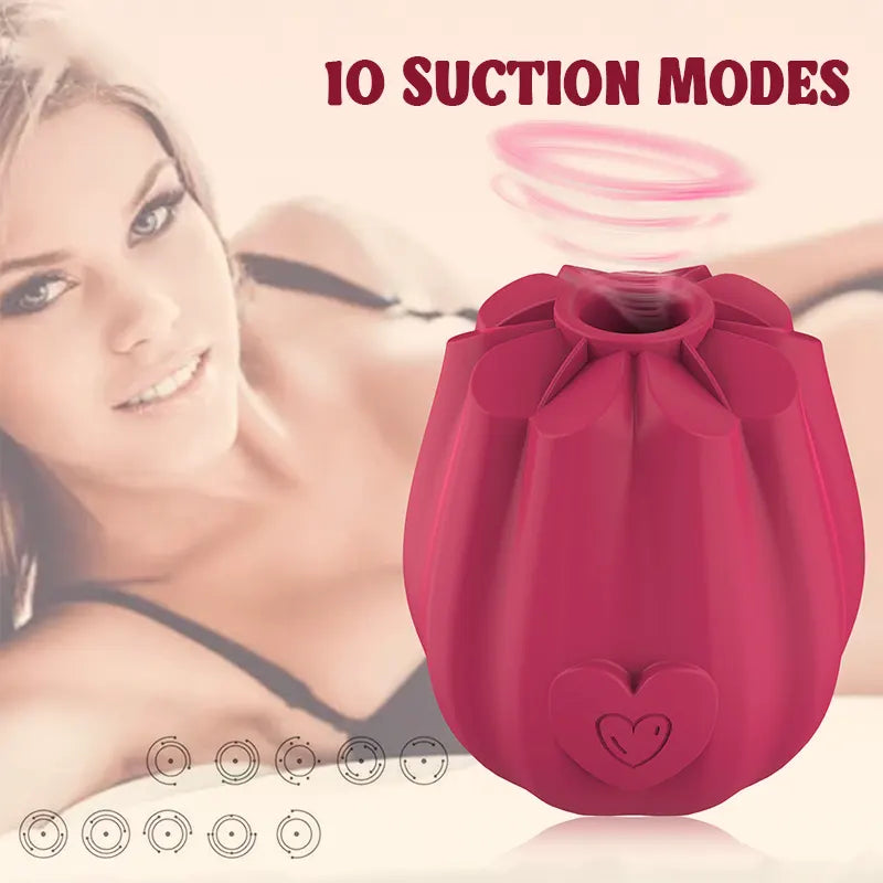Rose Sucking Pleasure Toy
