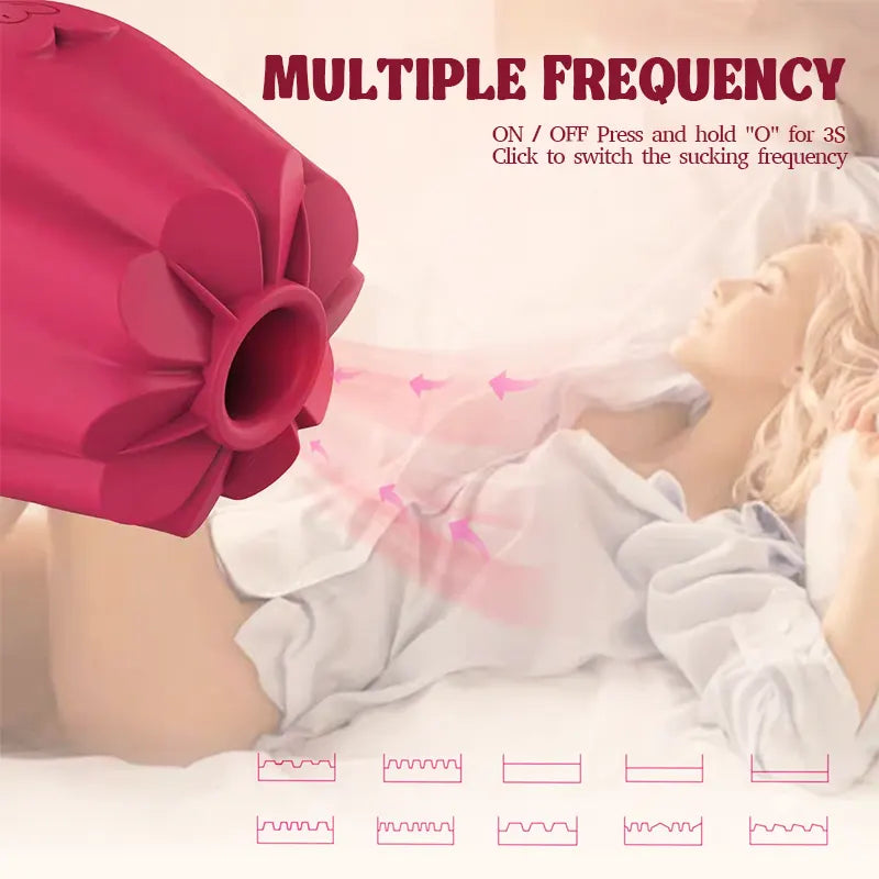 Rose Sucking Pleasure Toy