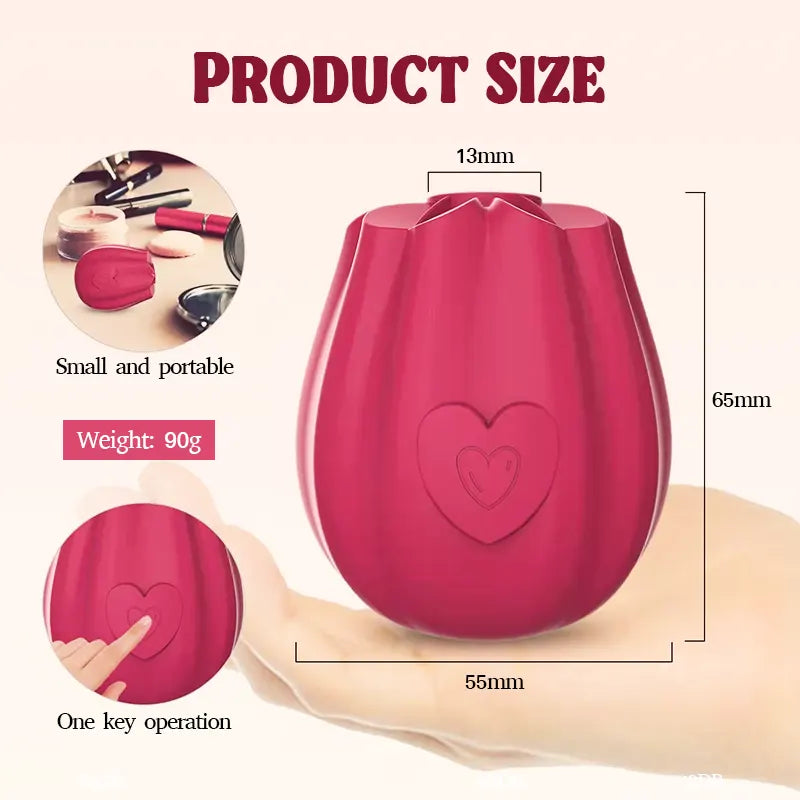 Rose Sucking Pleasure Toy
