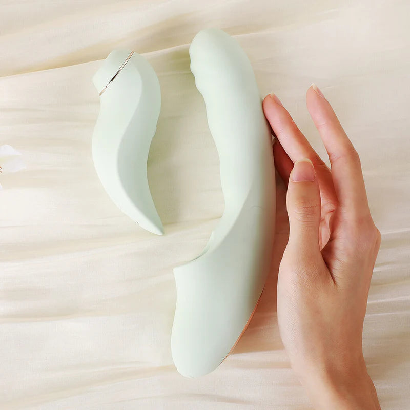 Lust Dual-Head Thrust and Suction Vibrator