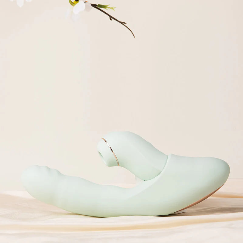 Lust Dual-Head Thrust and Suction Vibrator
