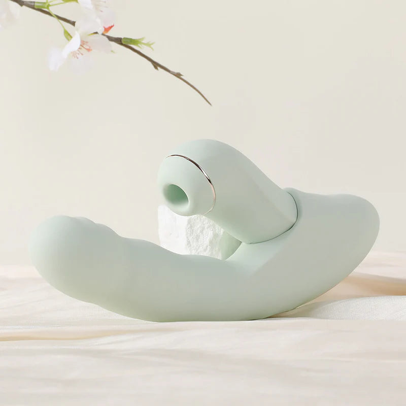 Lust Dual-Head Thrust and Suction Vibrator