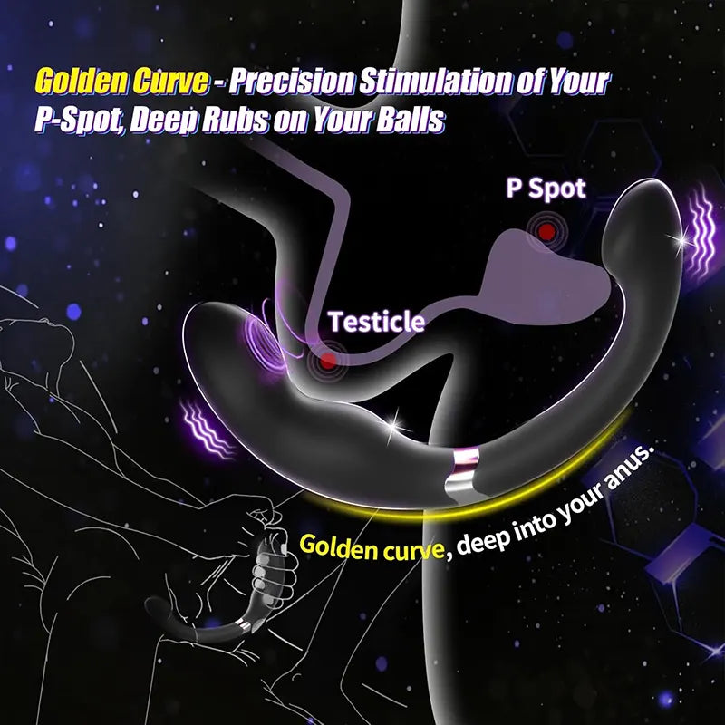 Dual-Ended Prostate and G-Spot Vibrator