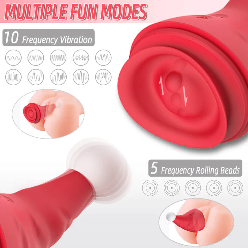 Festive Santa Hat Clit & G-Spot Vibrator