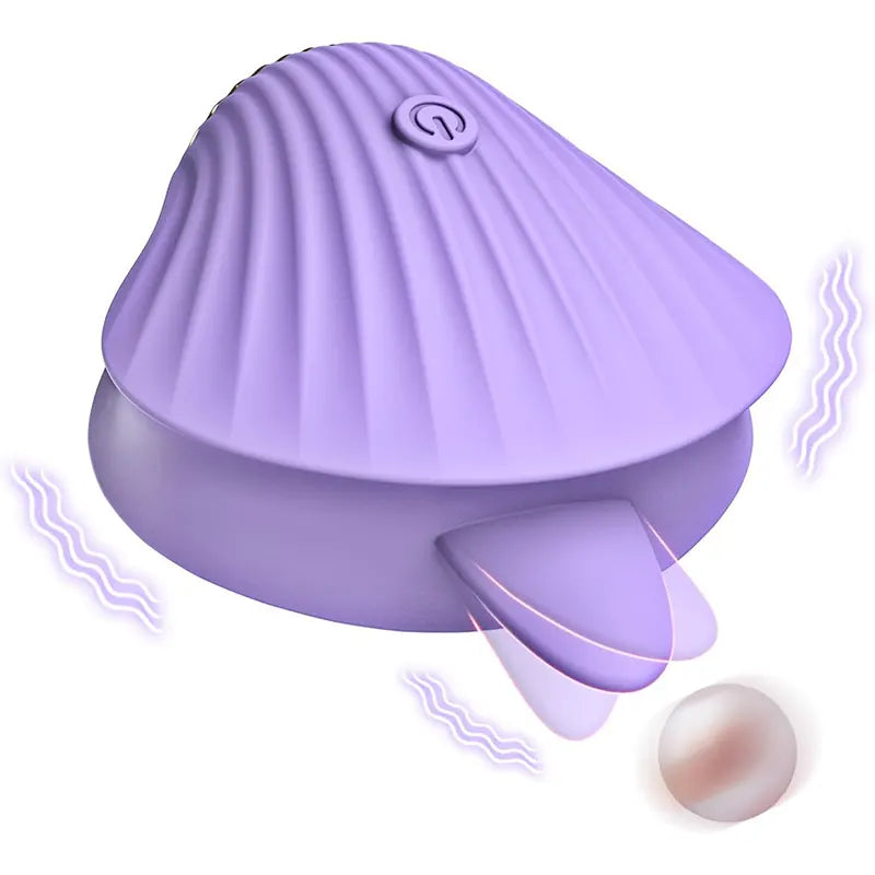 Seashell Kiss Clitoral Vibrator