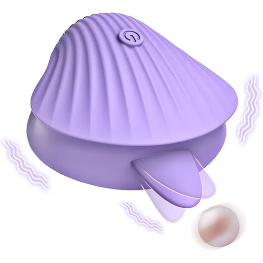 Seashell Kiss Clitoral Vibrator
