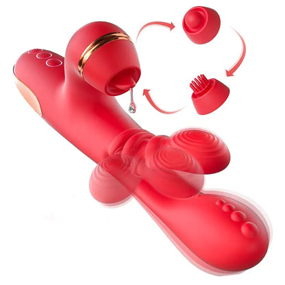 LUXA Touch360 G-Spot Vibrator with Interchangeable Heads