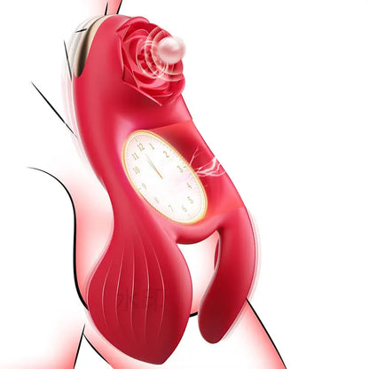 BloomRose Dual-Stimulating Silicone Pleasure Ring