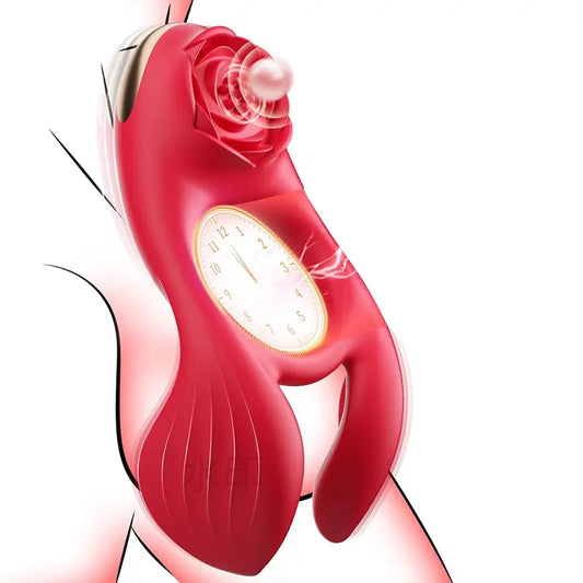 BloomRose Dual-Stimulating Silicone Pleasure Ring