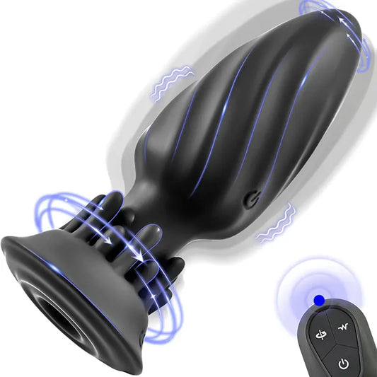 10-Mode Rotating & Vibrating Tentacle Anal Plug