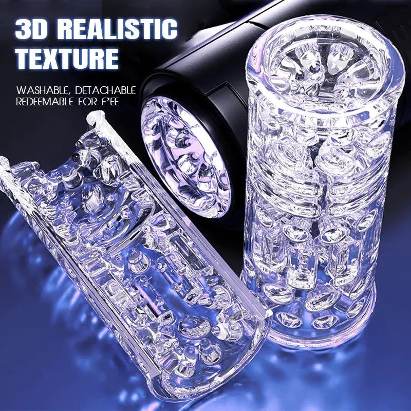 Rotating Thrusting Male Stroker Cup