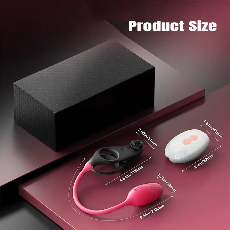 Couple’s Remote G-Spot Vibrating Ring