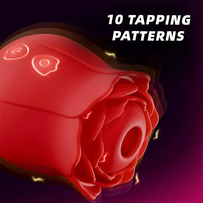 Rose Clitoral Suction Vibrator