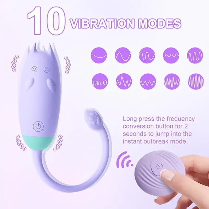 Remote Devil Egg Vibrator