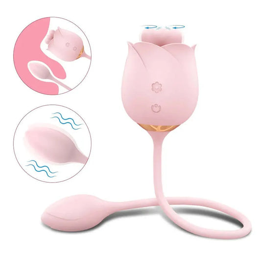 Rose Toy with Vibrating Egg