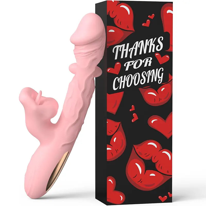 Rose Lips Dual-Action Vibrator
