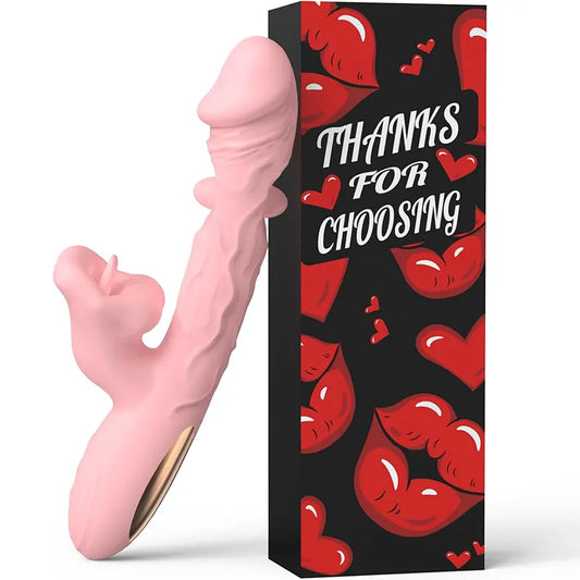 Rose Lips Dual-Action Vibrator