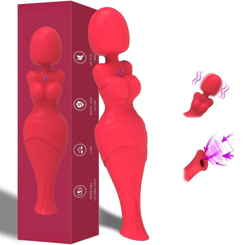 Luxury Clitoral Vibrator with Suction