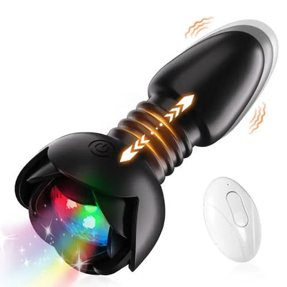 Remote Thrusting Anal Vibrator Plug