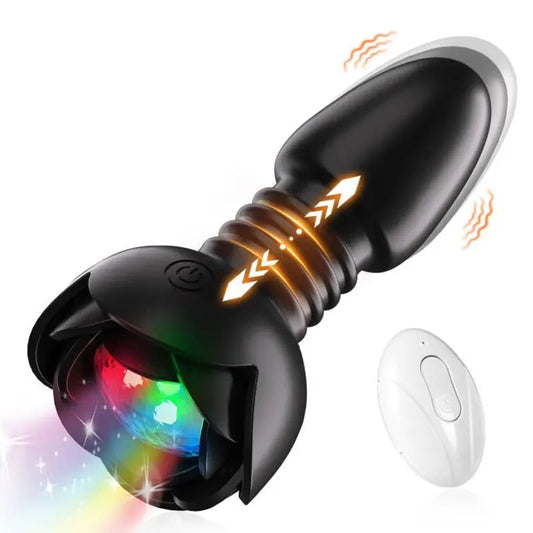 Remote Thrusting Anal Vibrator Plug