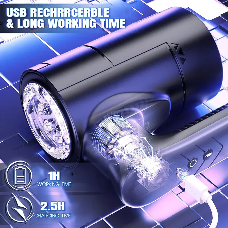 Rotating Thrusting Male Stroker Cup