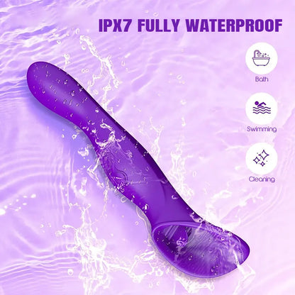 Licking Vibrator with Suction Base