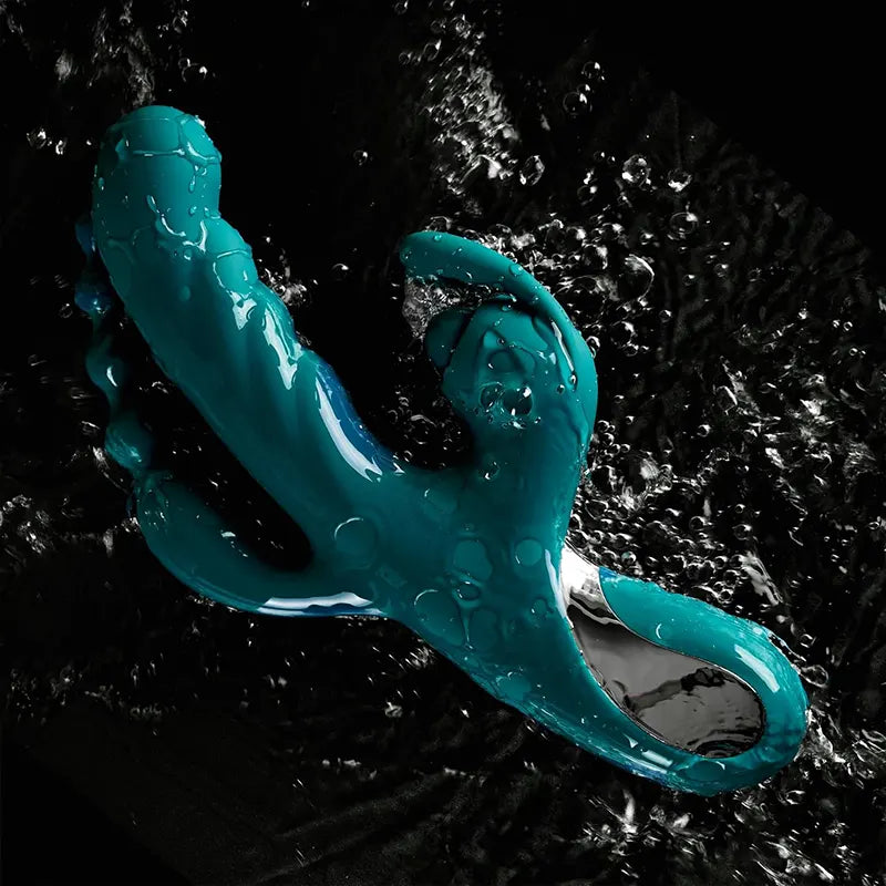 Heated Rabbit Thrusting Vibrator