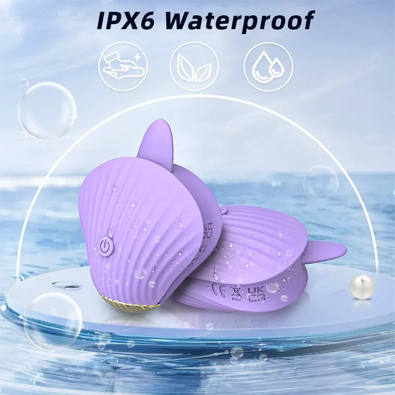 Seashell Kiss Clitoral Vibrator