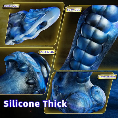Thrusting Fantasy Monster Dildo