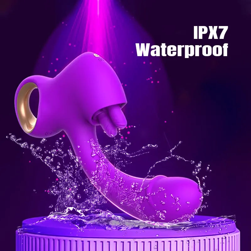 Double Tongue Thrusting Vibrator