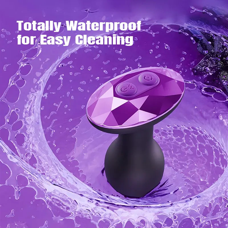 Purple Diamond Anal Vibrator