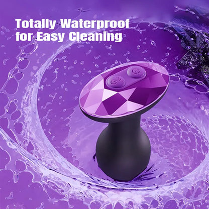 Purple Diamond Anal Vibrator