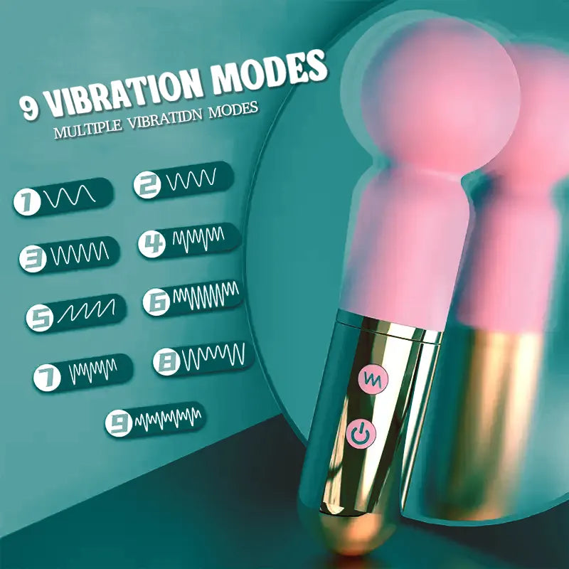 Cute Powerful Mini Massage Wand