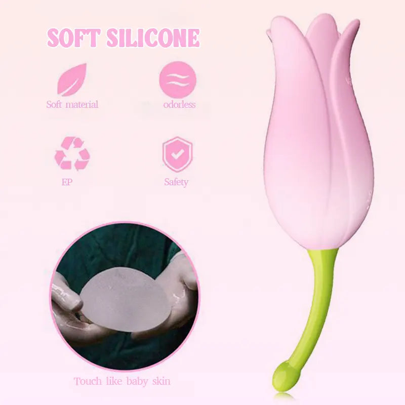 Pink Tulip Clitoral Precision Vibrator