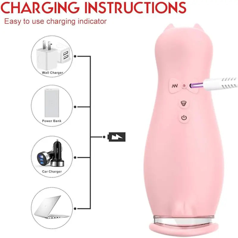 Cat Clitoral Suction Vibrator