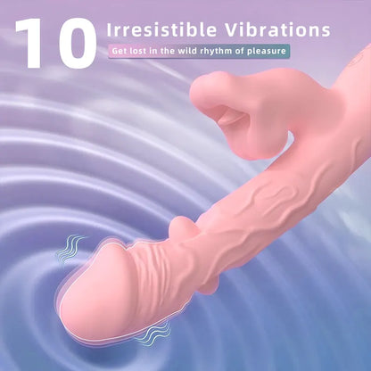 Rose Lips Dual-Action Vibrator