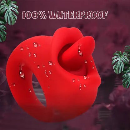 Honey Tongue 10 Frequency Vibrating Masturbator
