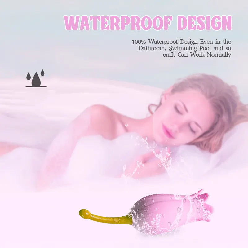 Pink Tulip Clitoral Precision Vibrator