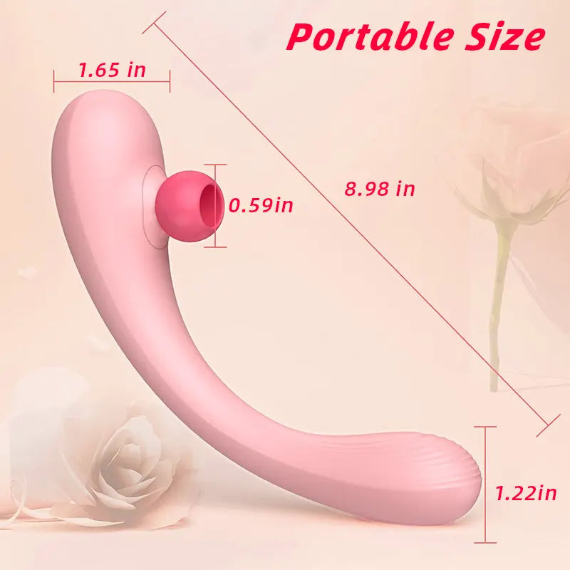Thrusting Suction Vibrator Wand