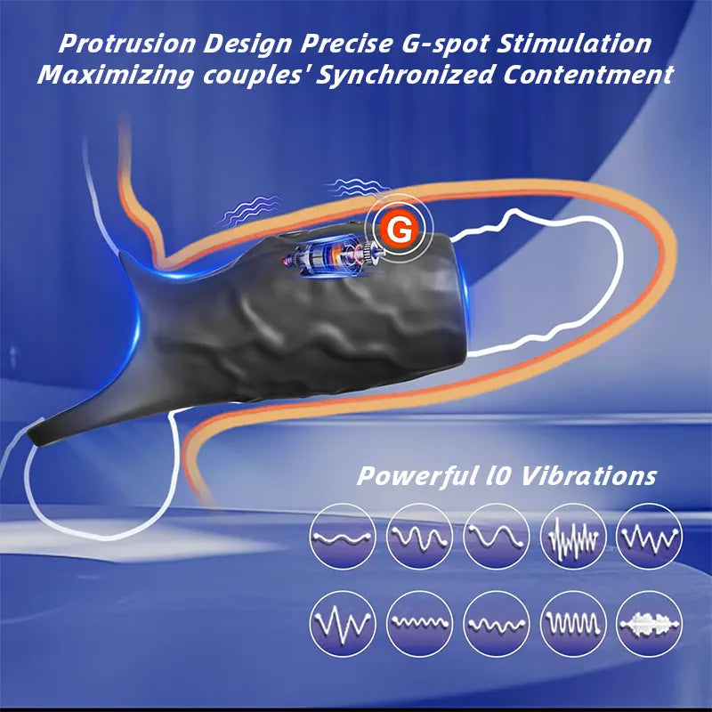 Vibrating Silicone Penis Enhancer