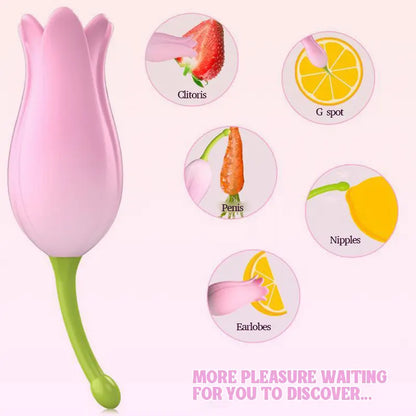 Pink Tulip Clitoral Precision Vibrator