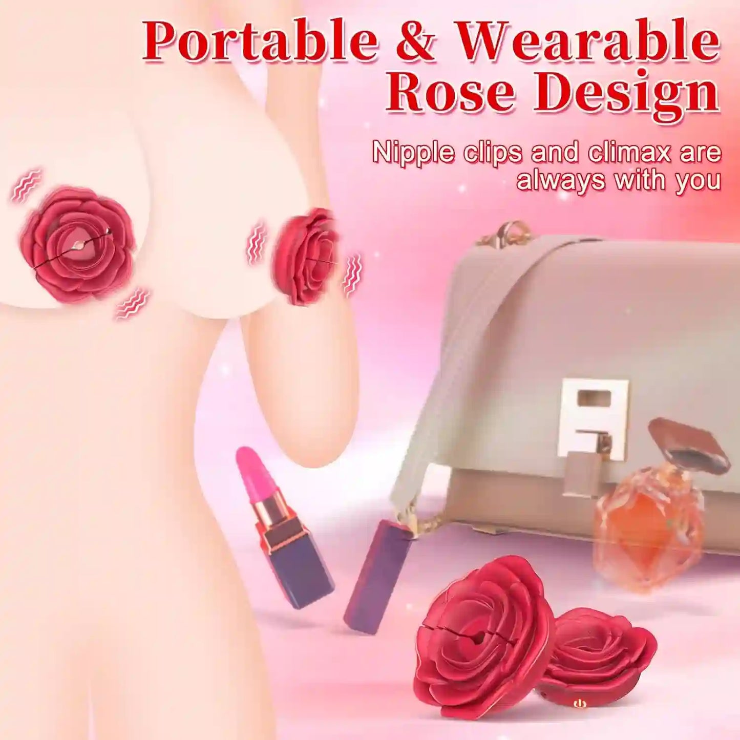 Nipple Clamps Vibrator Sex Toys - BDSM Nipple Toys Women Sex Pleasure Toys