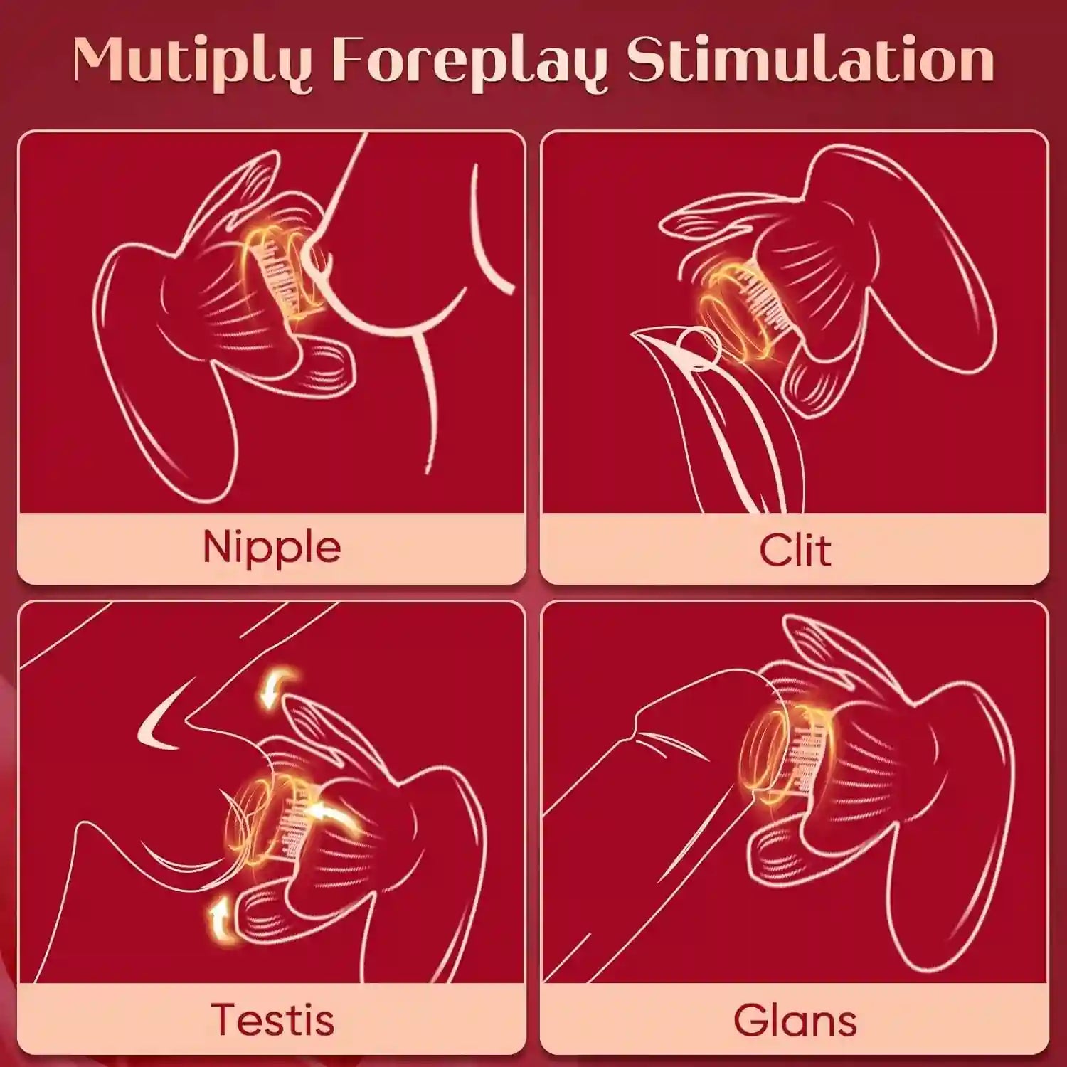 Vibrator sex Toys for Women Vibrating Nipple Clamps