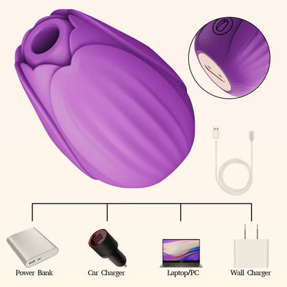 Blooming Rose Vibrator