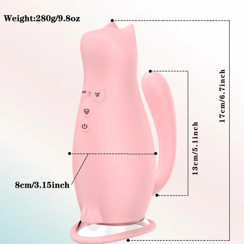 Cat Clitoral Suction Vibrator