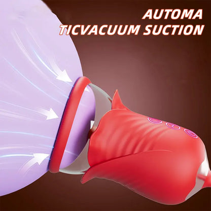 Blossom Kiss 3-in-1 Clitoral Suction & Tongue Vibrator